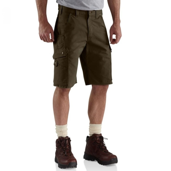 Carhartt Other - Carhartt "Cotton Ripstop Cargo Work Short" B357 Dark Brown | Men's Size 44